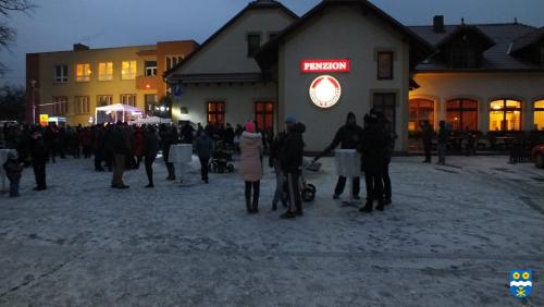 Rozsvícení stromu a návštěva Mikuláše 1. 12. 2018